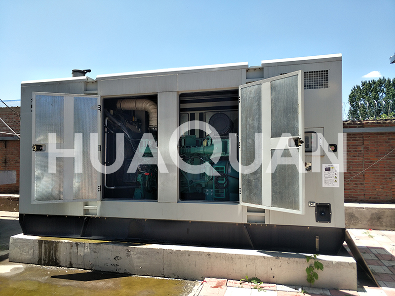 江蘇徐州豐縣糧油儲備450KW發(fā)電機組電站項目