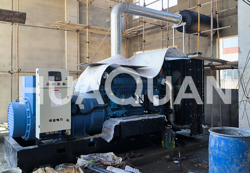 陜西西安某部隊550kW發(fā)電機(jī)組電站項(xiàng)目